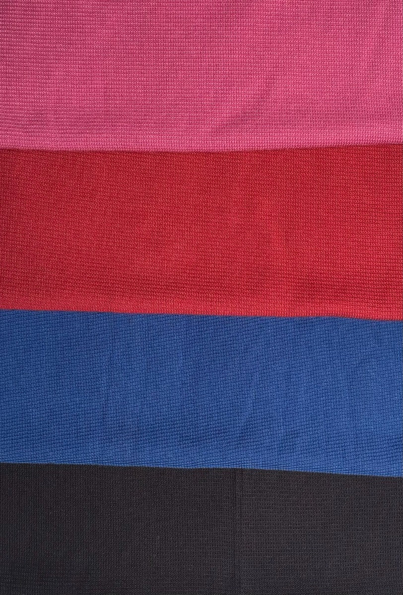 Raised Neck Knit Dress