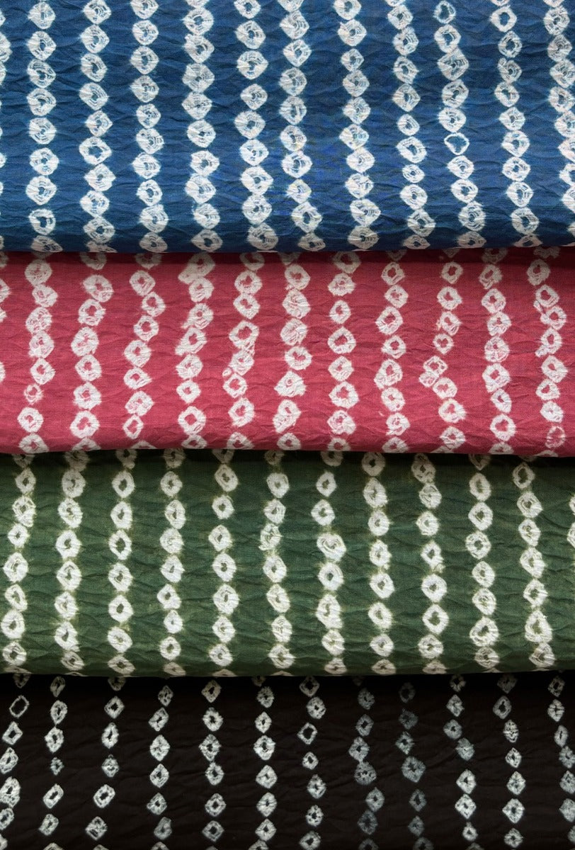 Cotton Hem Bandhani Dress