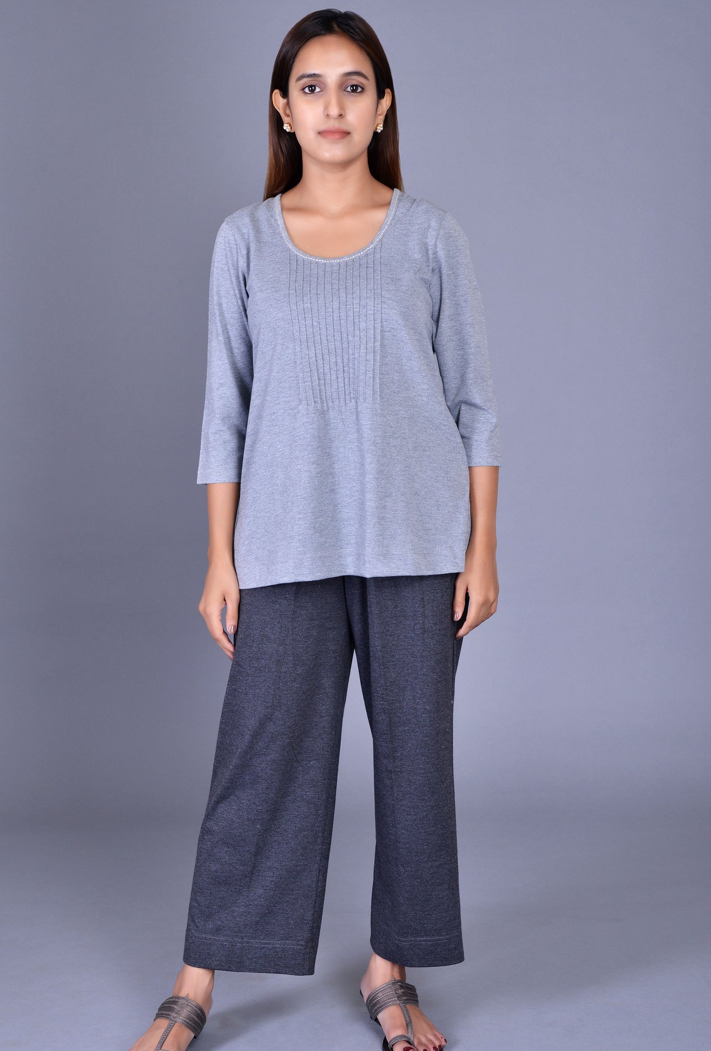 Grey Knit Tank