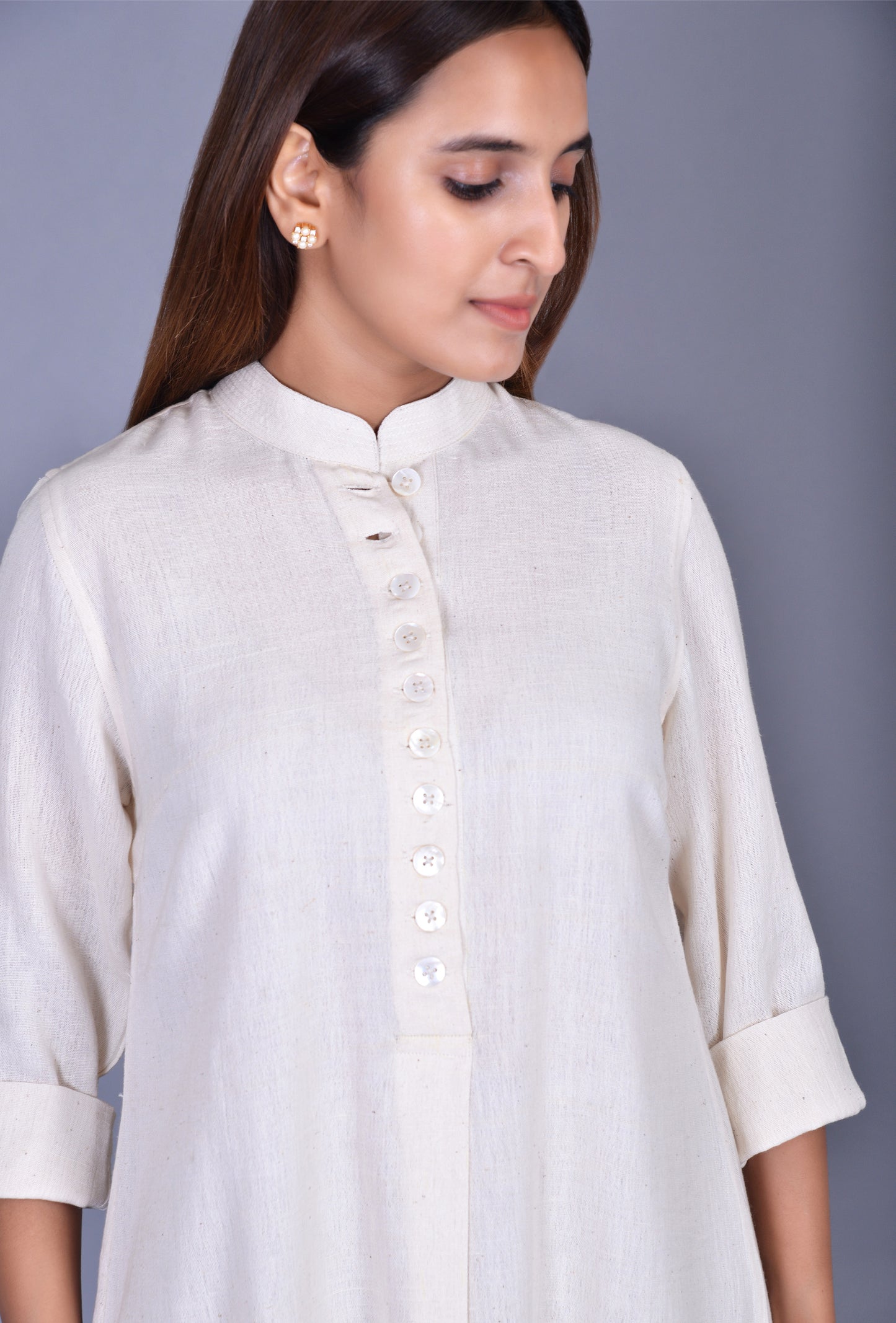 Off White Kala cotton Tunic