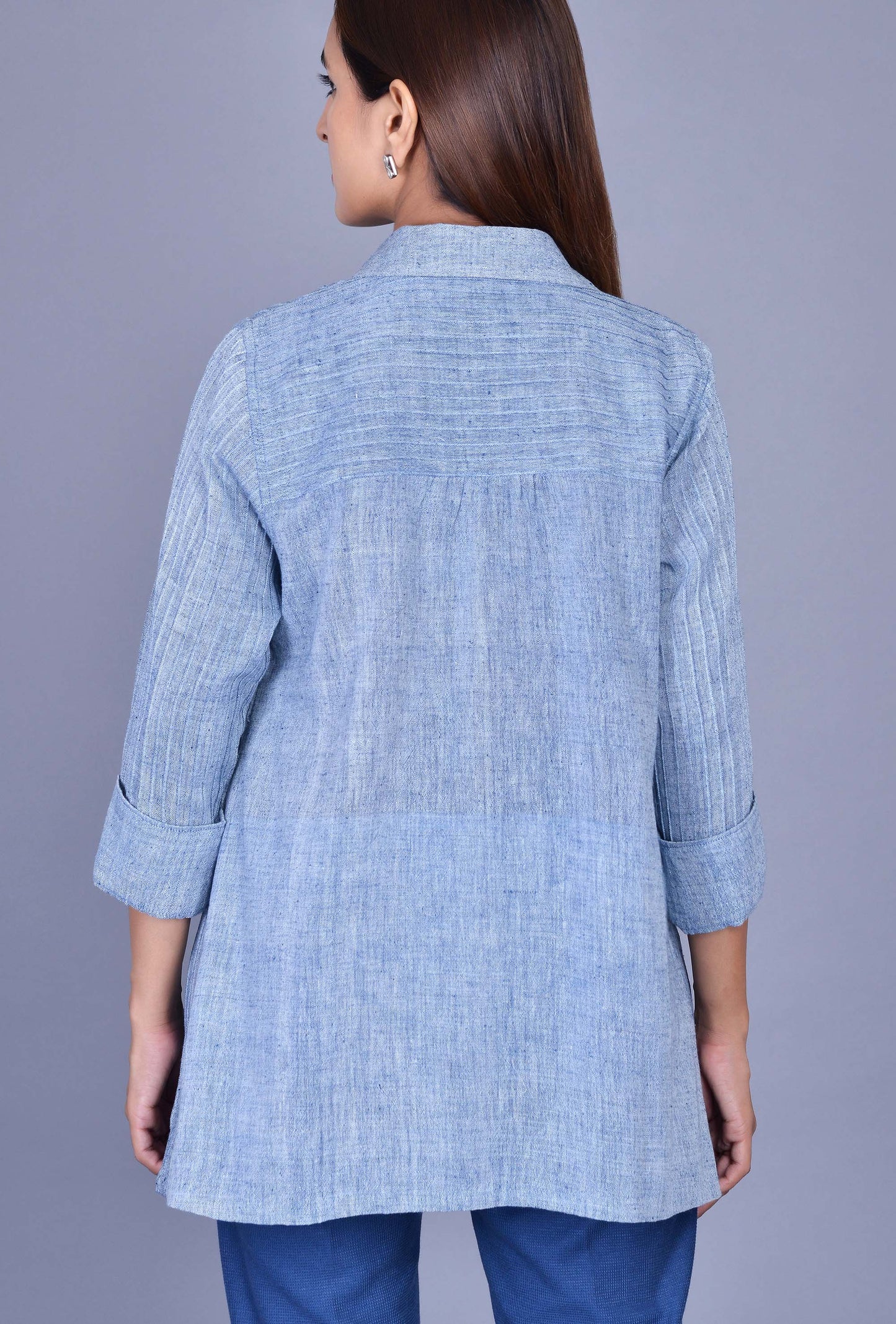Blue Kala Cotton Shirt