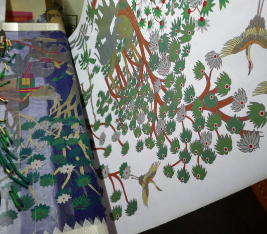 PICTORIAL TEXTILES: Ponduru