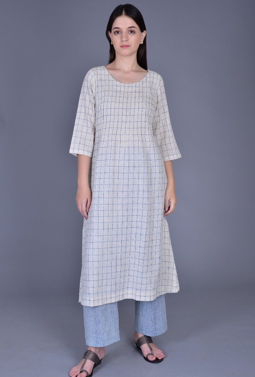Checks Kala Cotton Ensemble