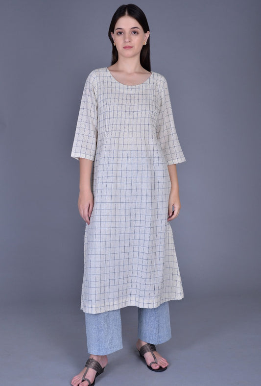 Checks Kala Cotton Ensemble