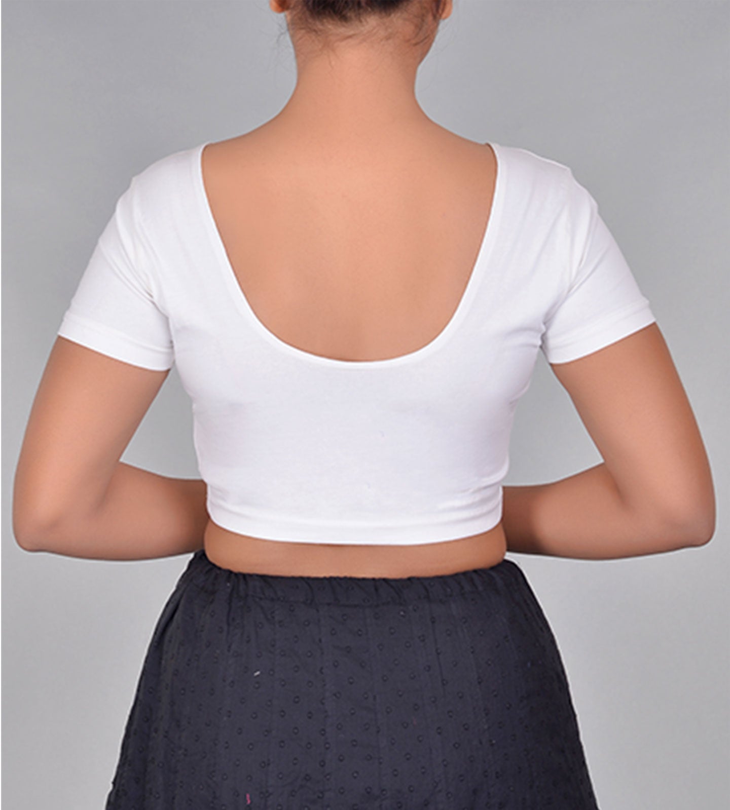 Knit Short Sleeve Choli