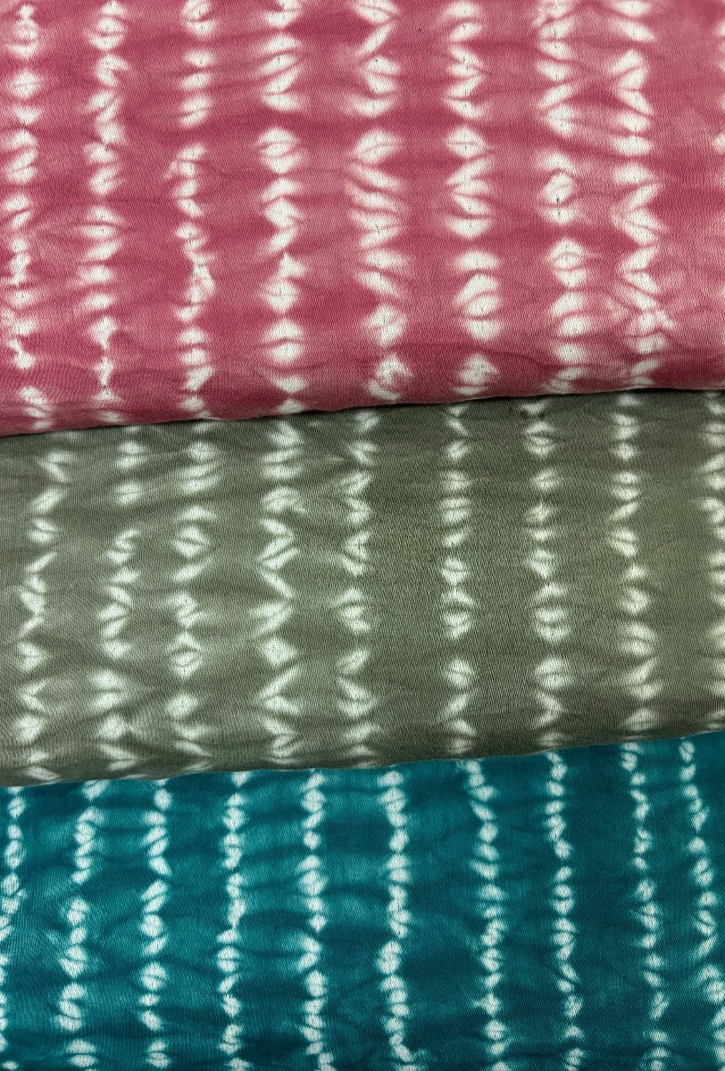 Cotton Satin Shibori Kurta