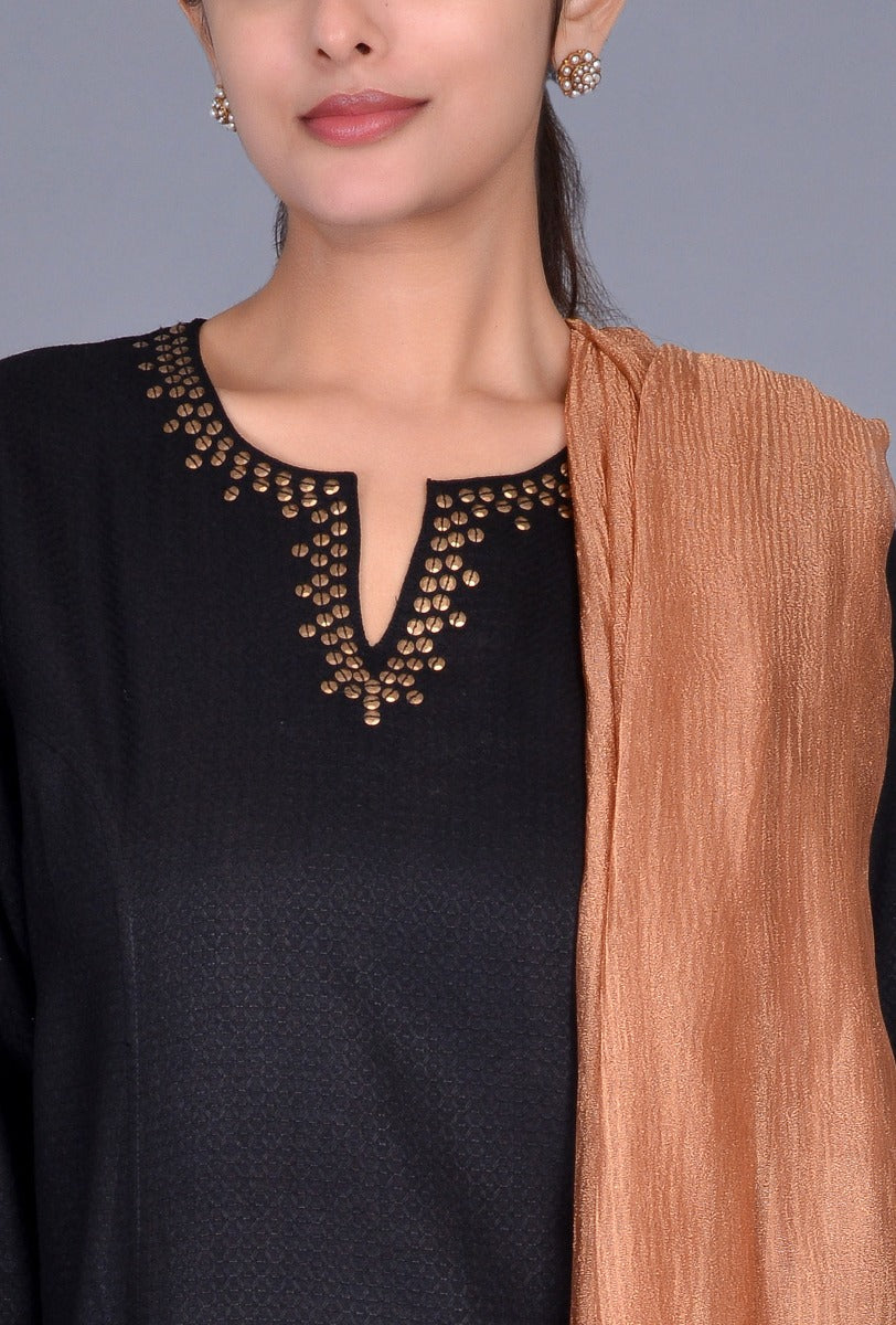 Copper Tissue Dupatta