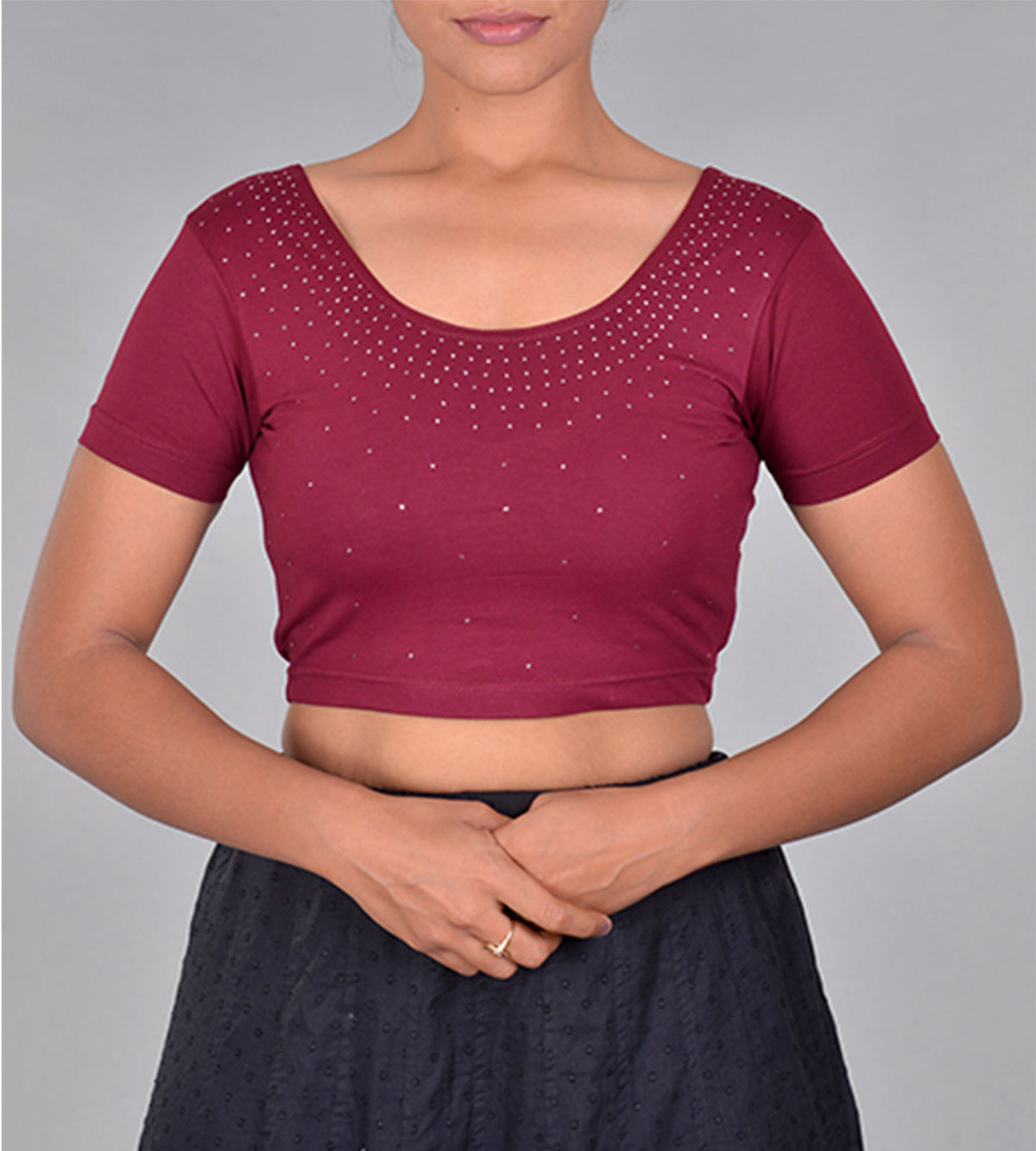 Knit Badla Choli