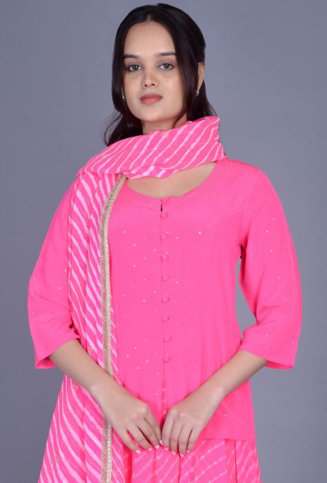 Georgette Leheriya Skirt Ensemble