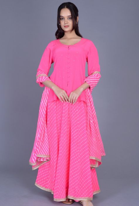 Georgette Leheriya Skirt Ensemble