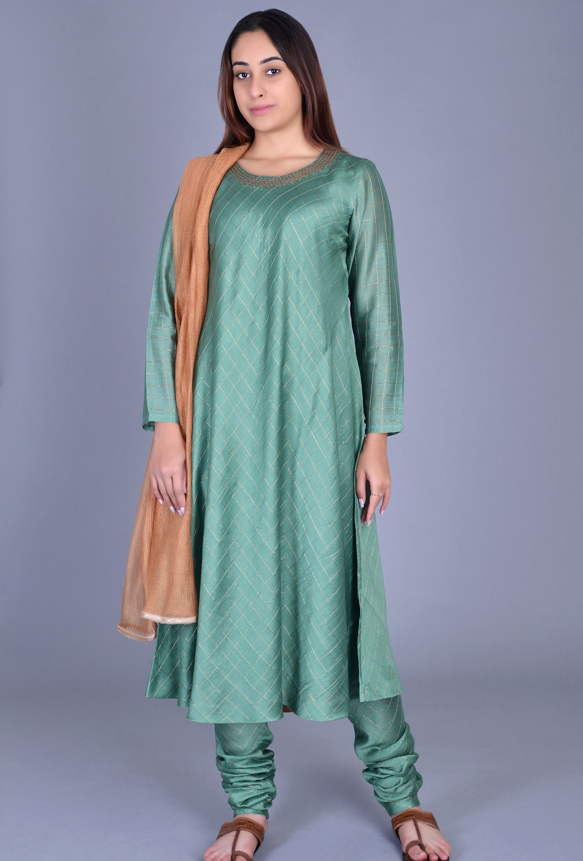 Sequin Chanderi Ensemble