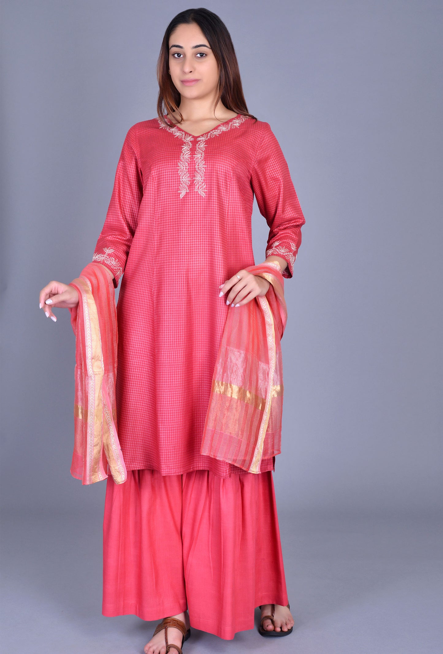 Silk Sharara Set