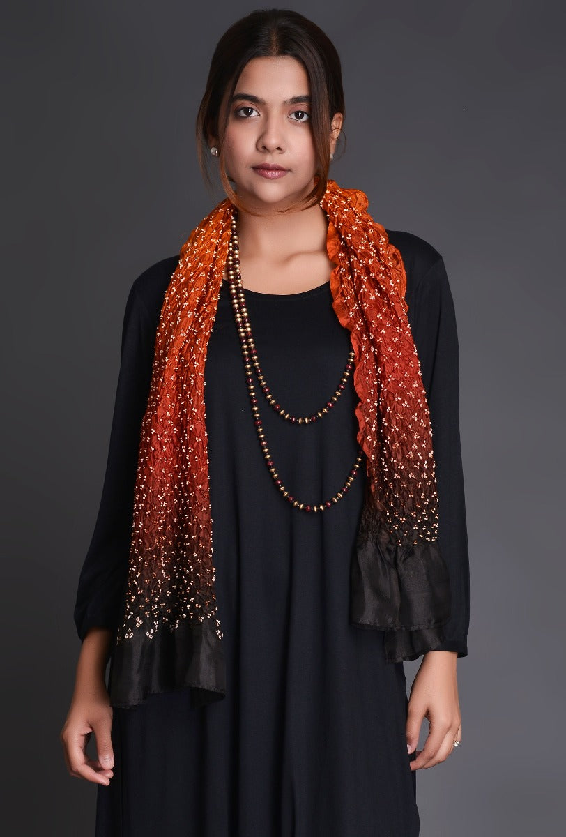 Black Knit Tunic Pants Ensemble