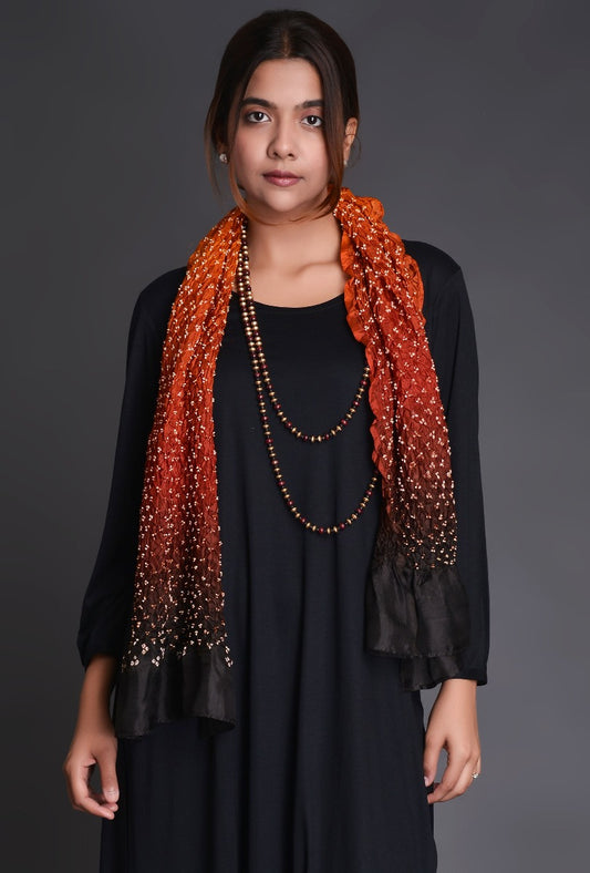 Black Knit Tunic Pants Ensemble