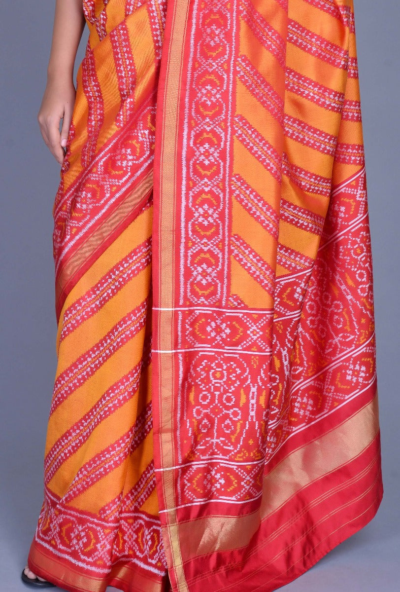 Mango Ikat Saree
