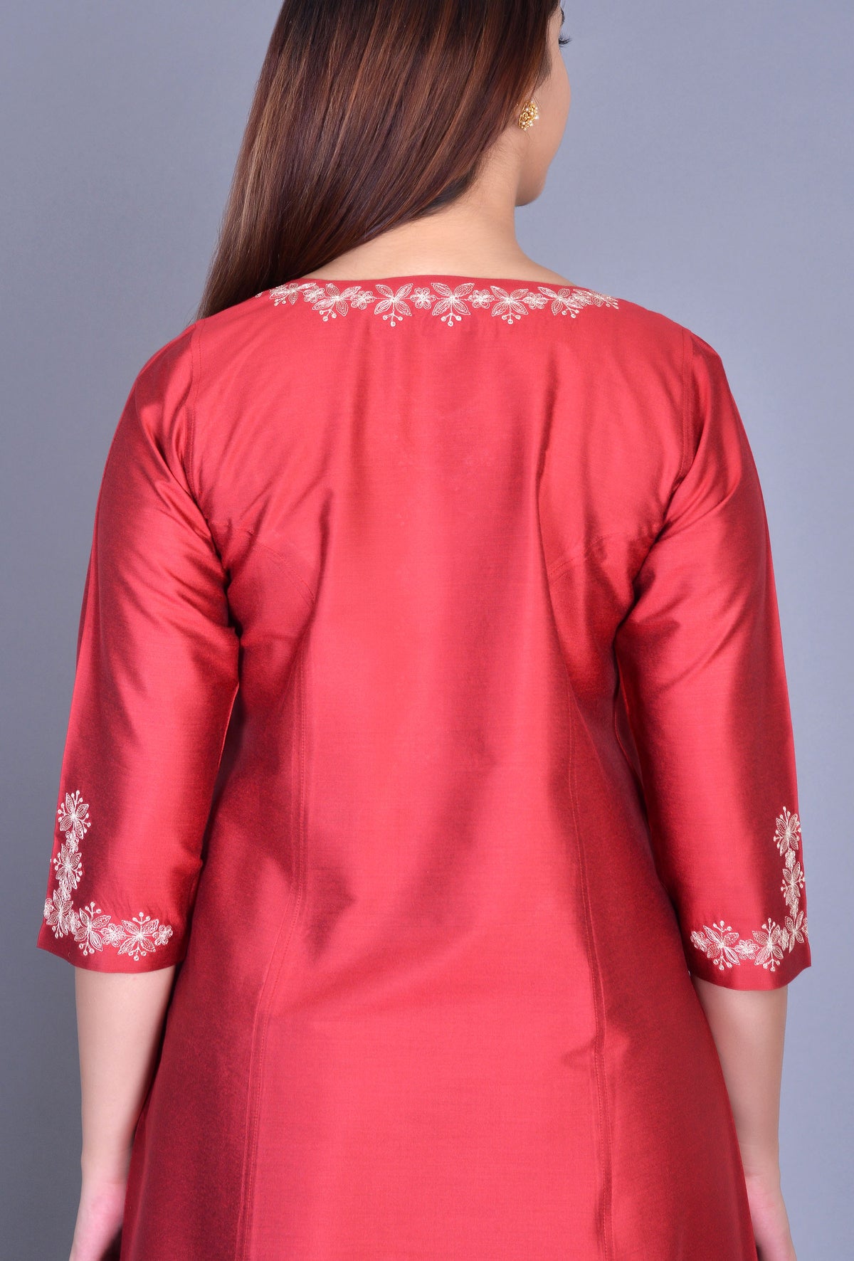 Red Silk Ensemble