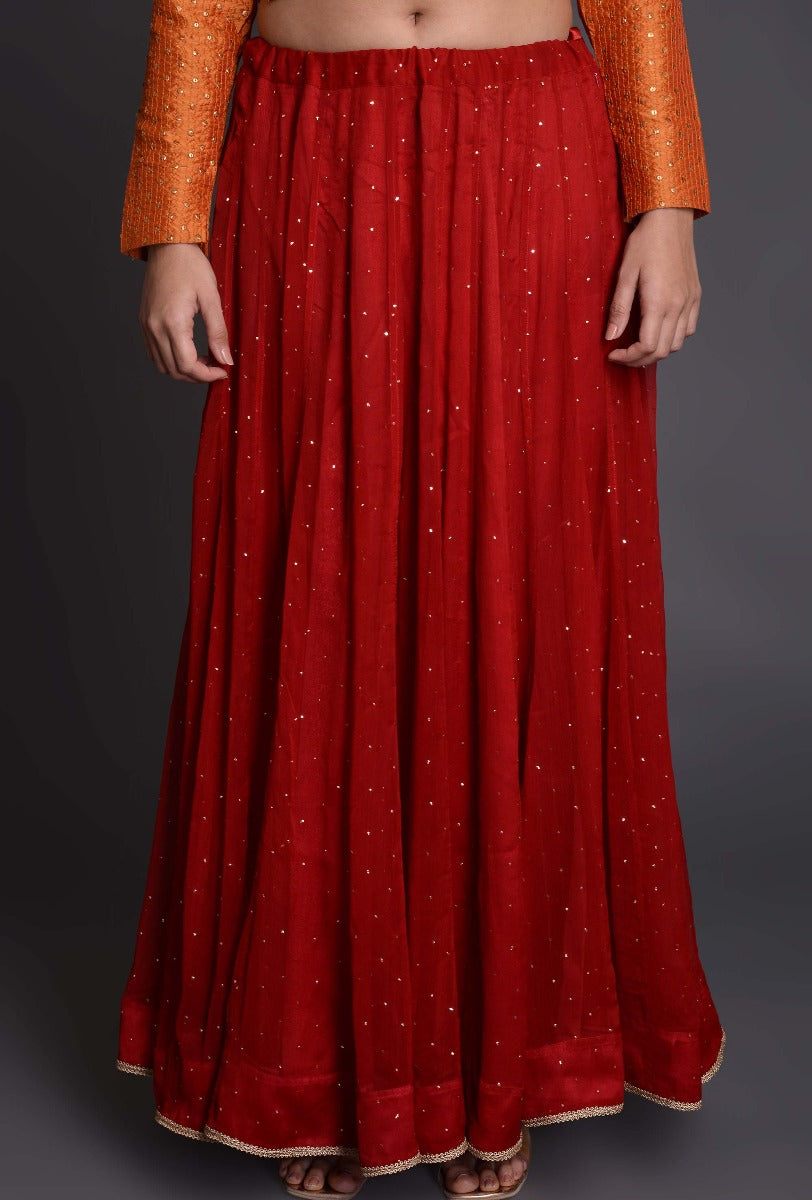 Chiffon Mookesh Skirts