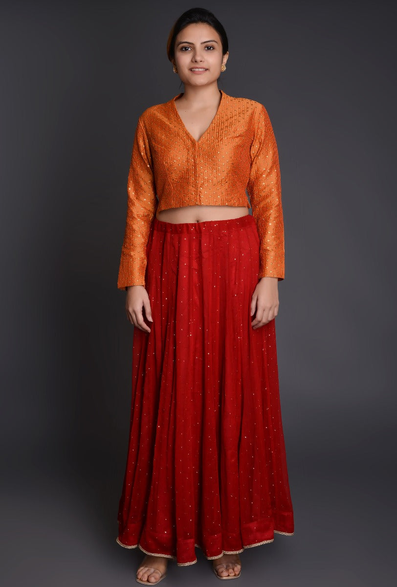 Chiffon Mookesh Skirts