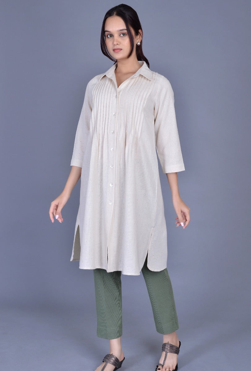 Off White Kala Cotton Tunic