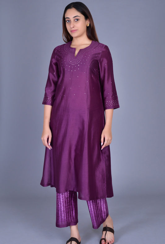 Chanderi Shibori Ensemble