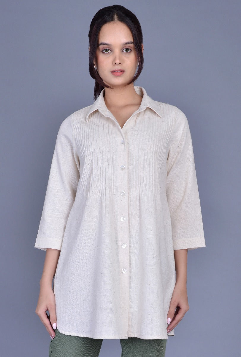 Off White Kala Cotton Shirt