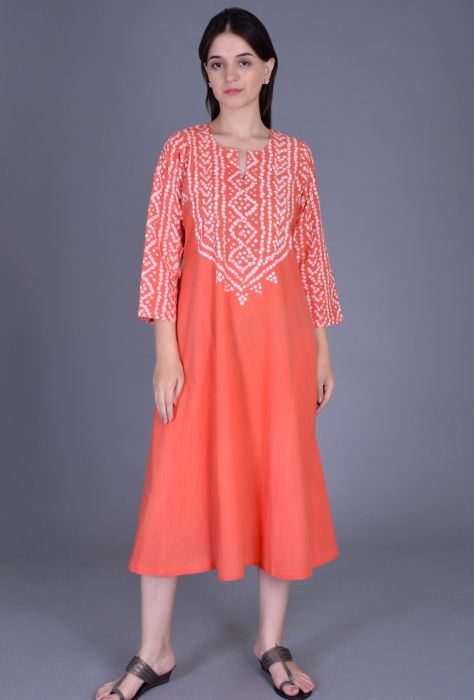 Bandhani Dress