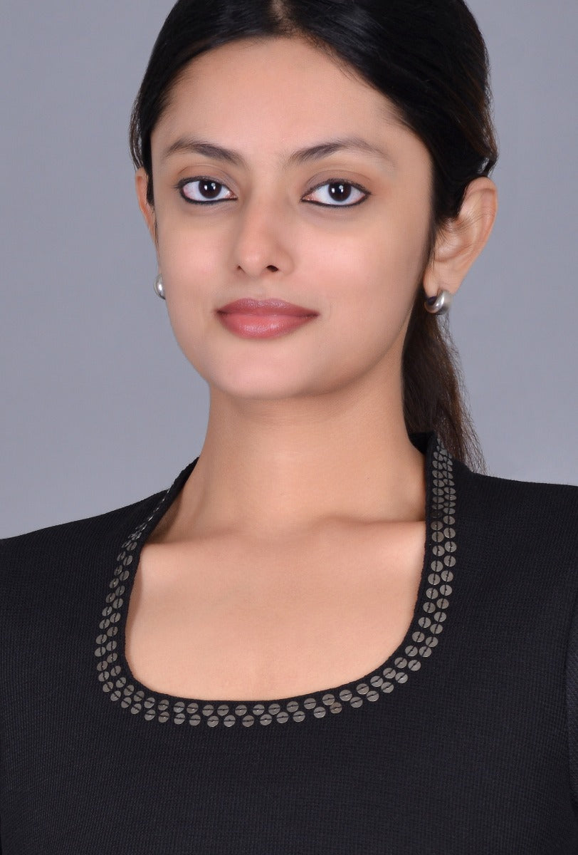 Knit Scoop Neck Dress