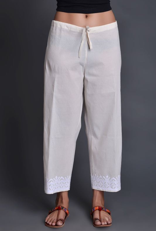 Kora Drawstring Applique Pants