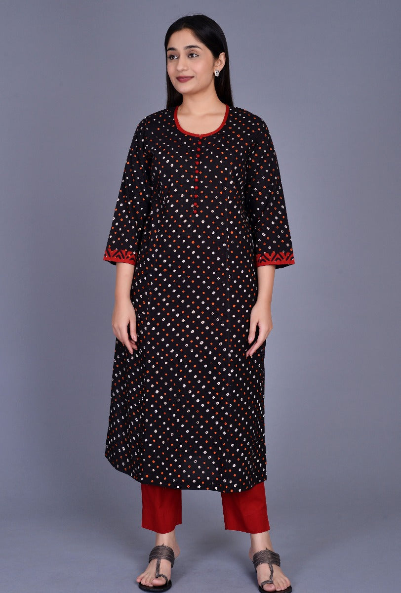 Cotton Bandhani Ensemble