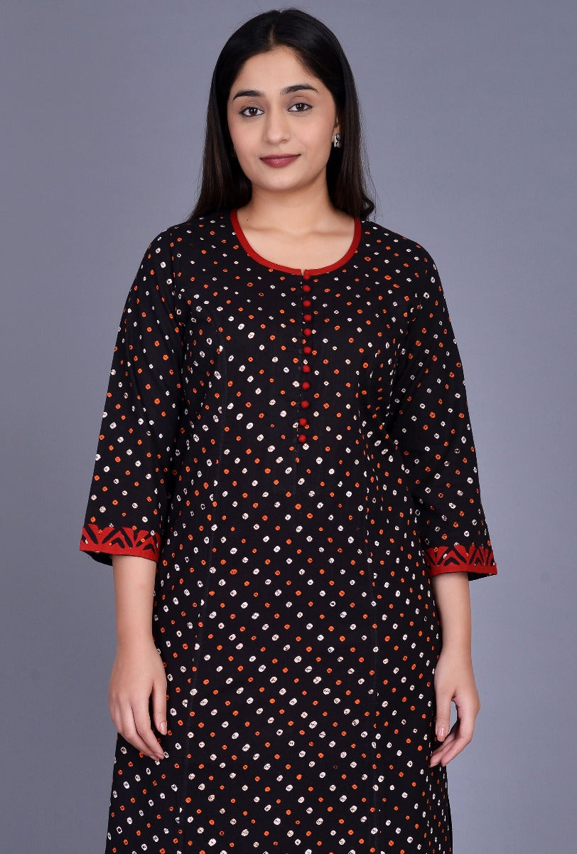 Cotton Bandhani Ensemble