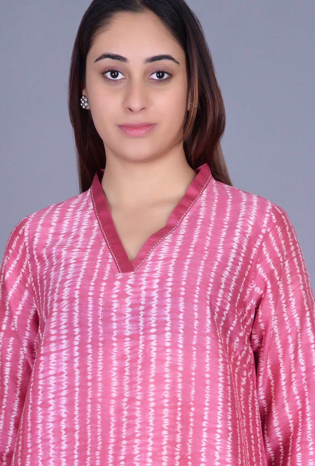 Chanderi Silk Shibori Ensemble