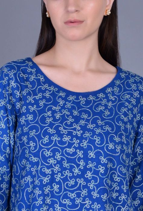 Gicha Silk Blue Ensemble