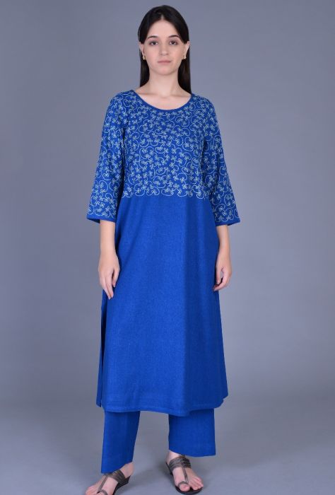 Gicha Silk Blue Ensemble