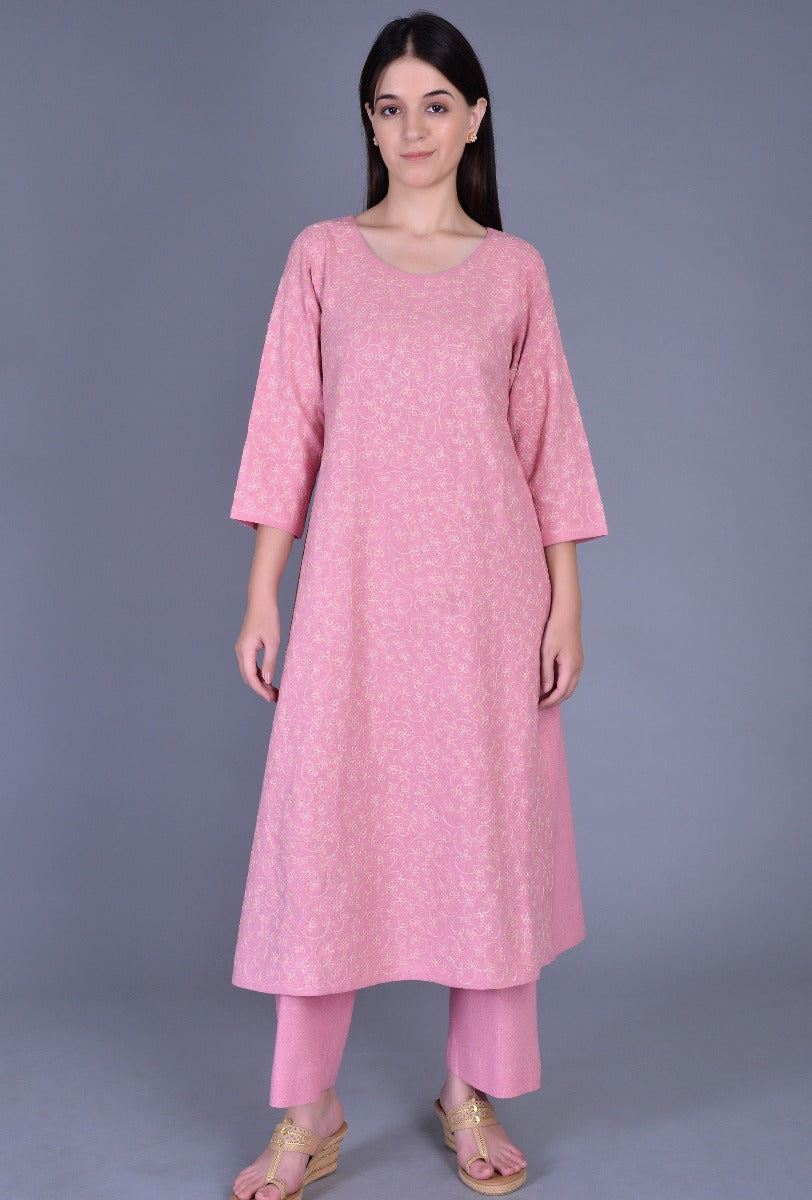 Gicha Silk Pink Ensemble