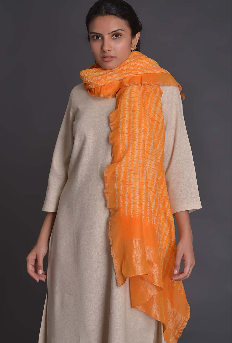 Off-white Gicha Silk ensemble