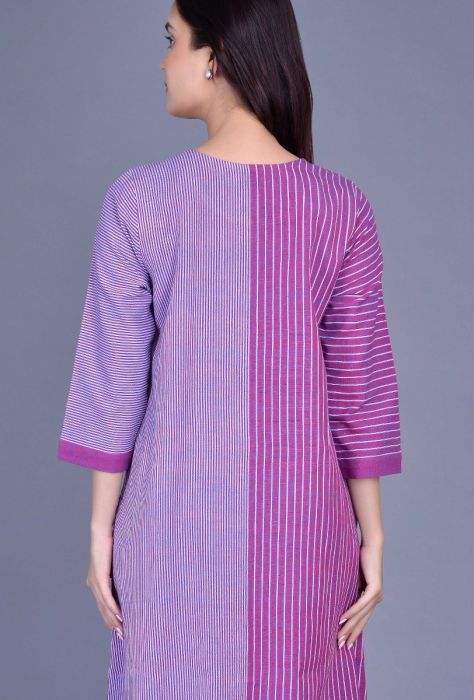 Striped Bhujodi Dress
