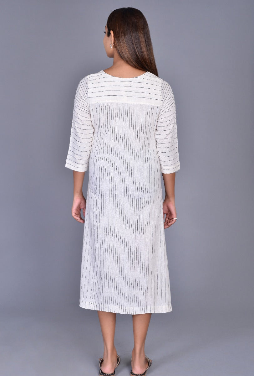 Off White Kala cotton Dress