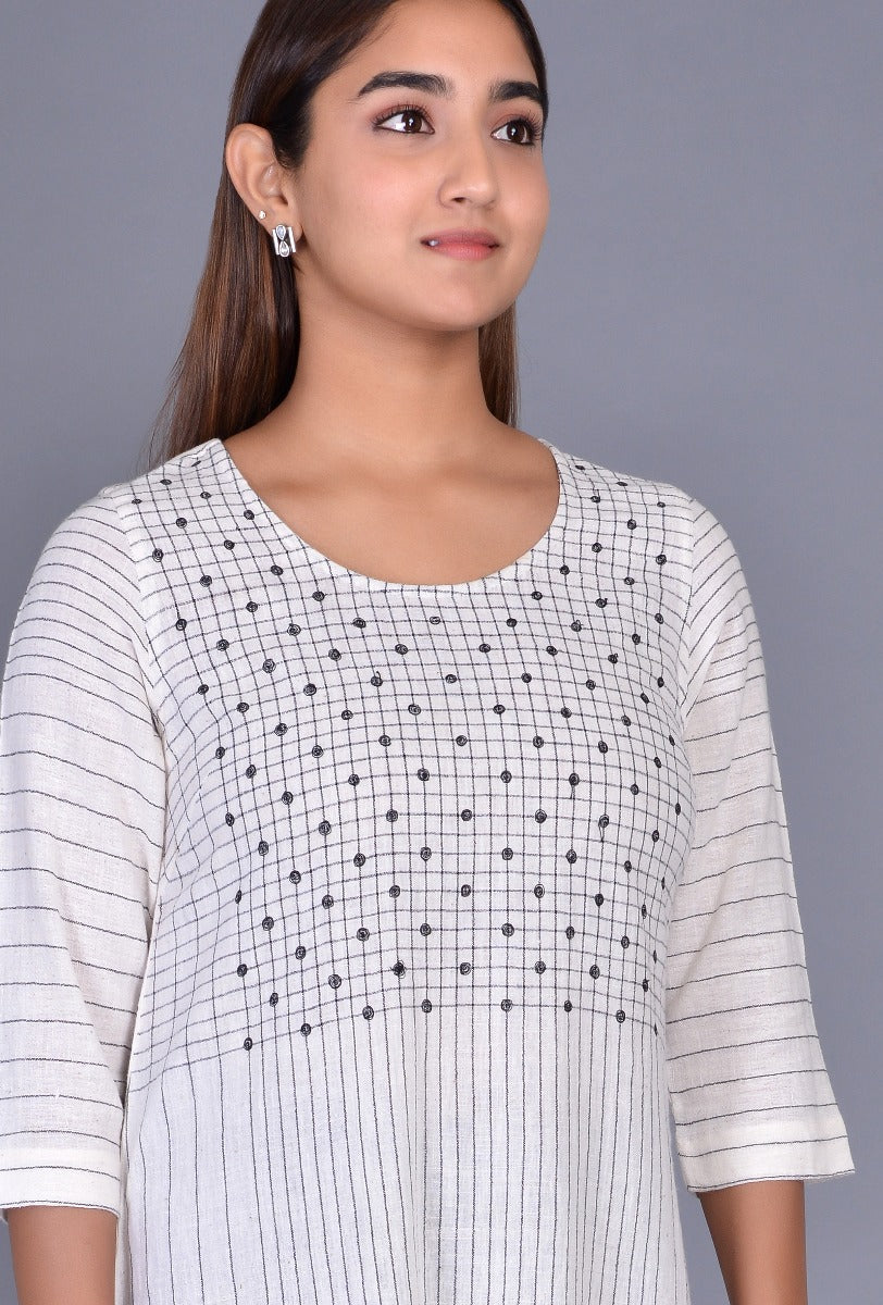 Off White Kala cotton Dress