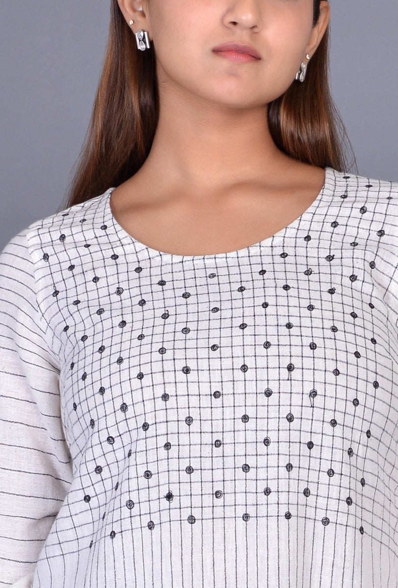 Off White Kala cotton Dress