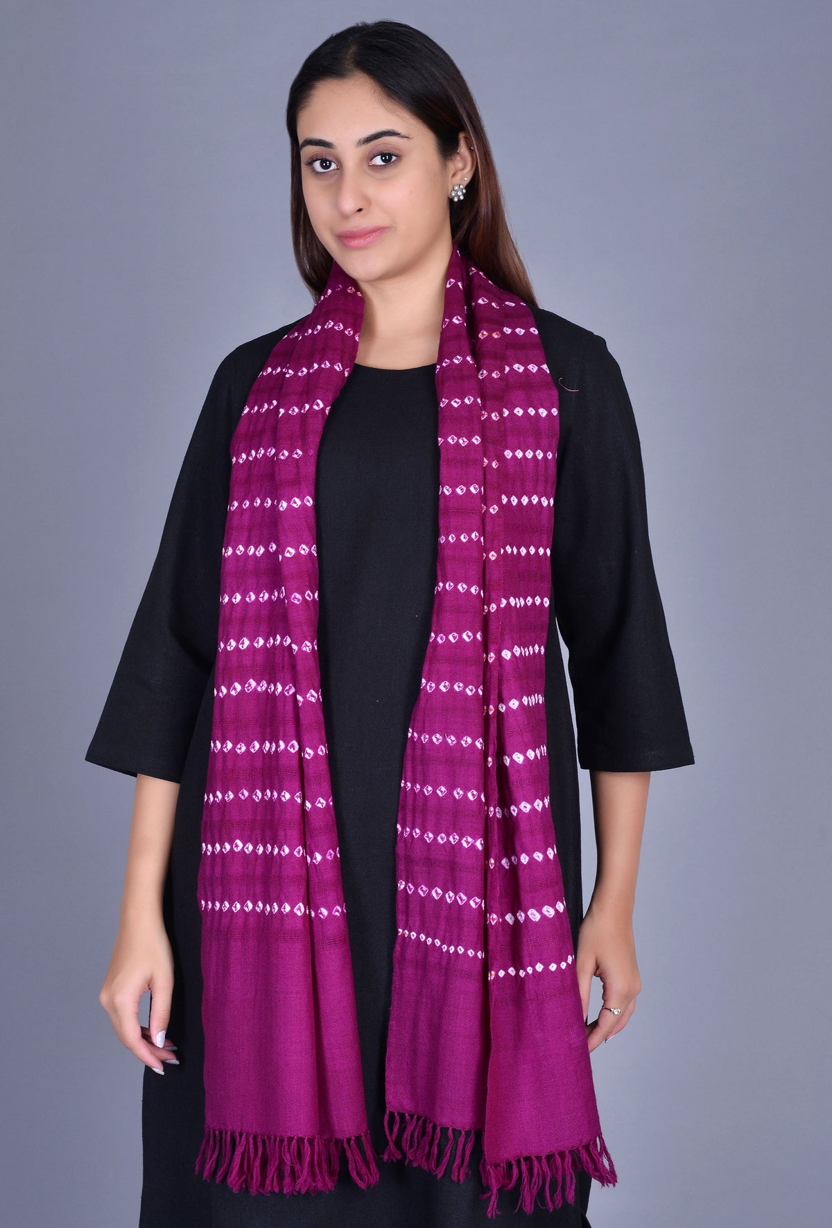 Black Gicha Silk Ensemble