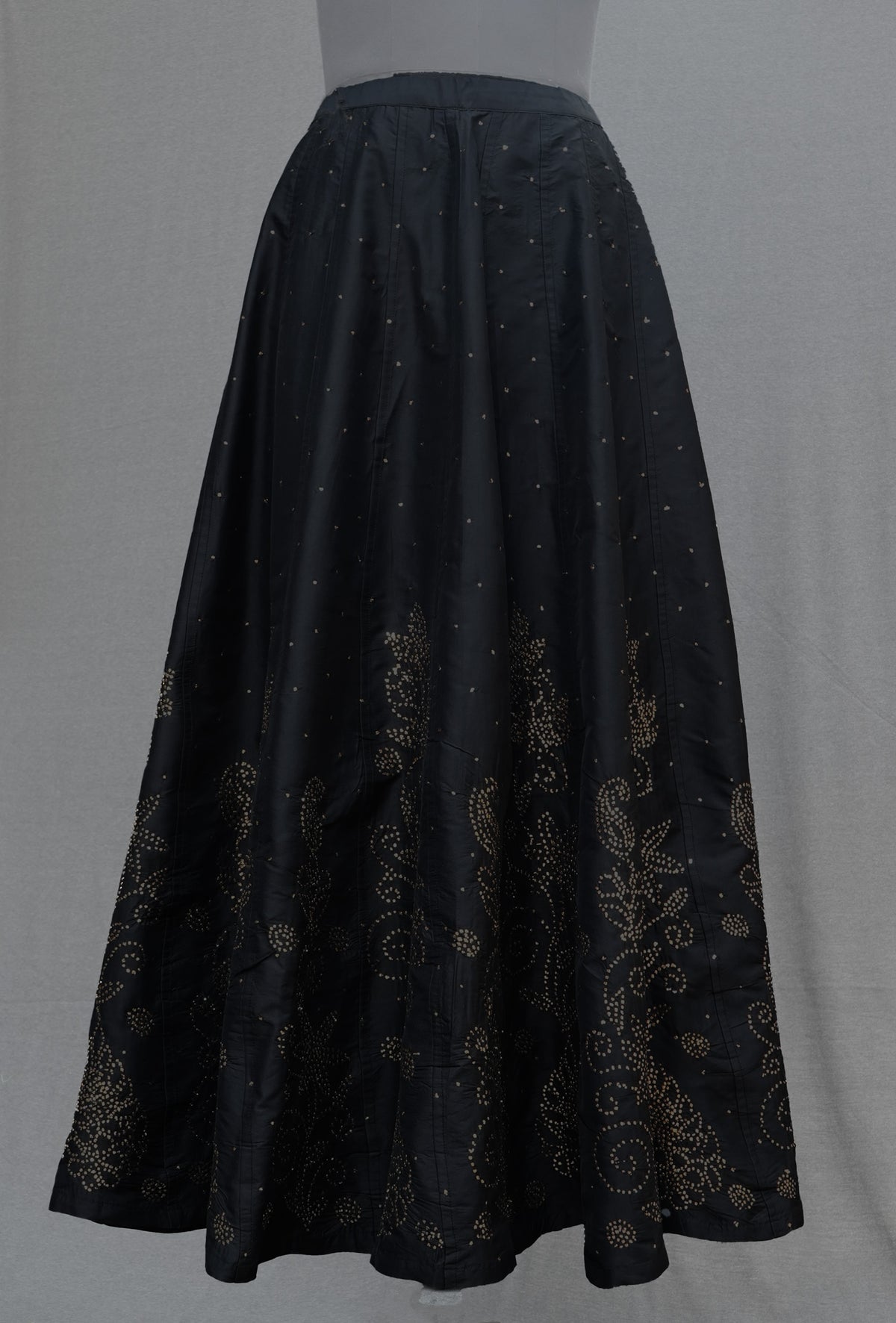 Black Silk Skirt