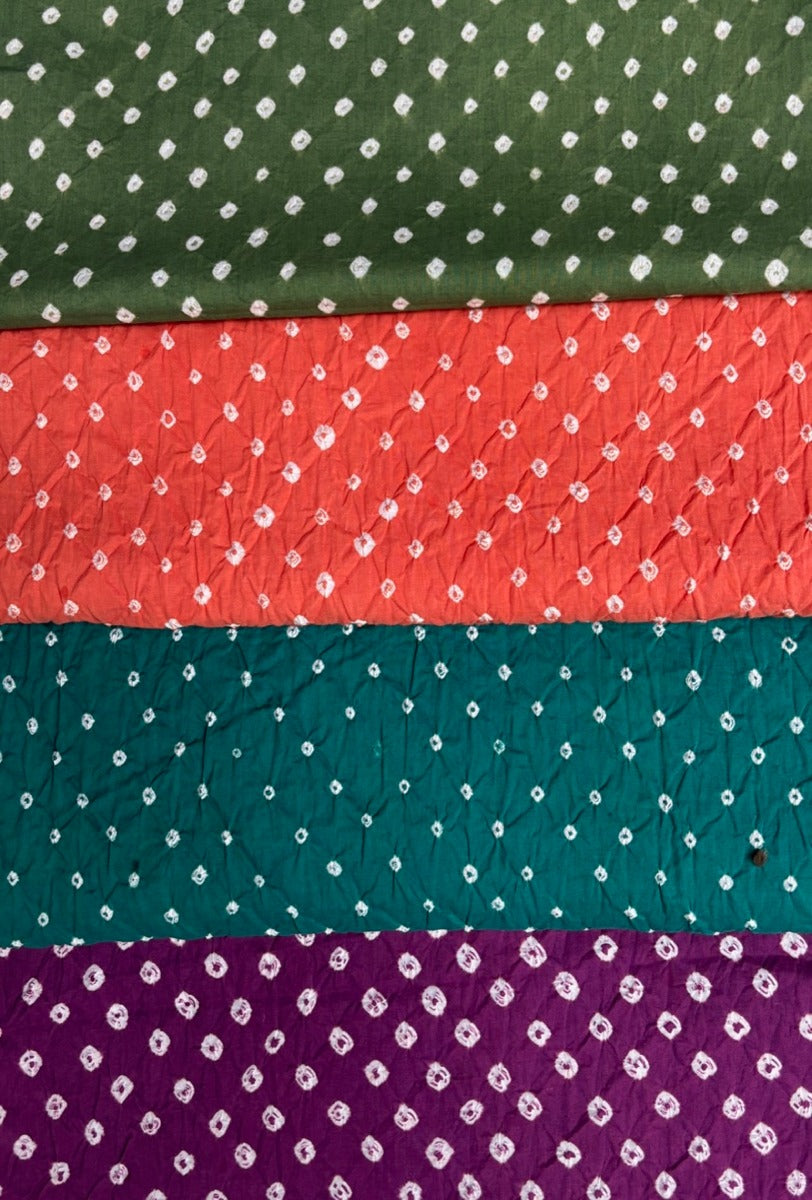 Cotton Bandhani Skirt