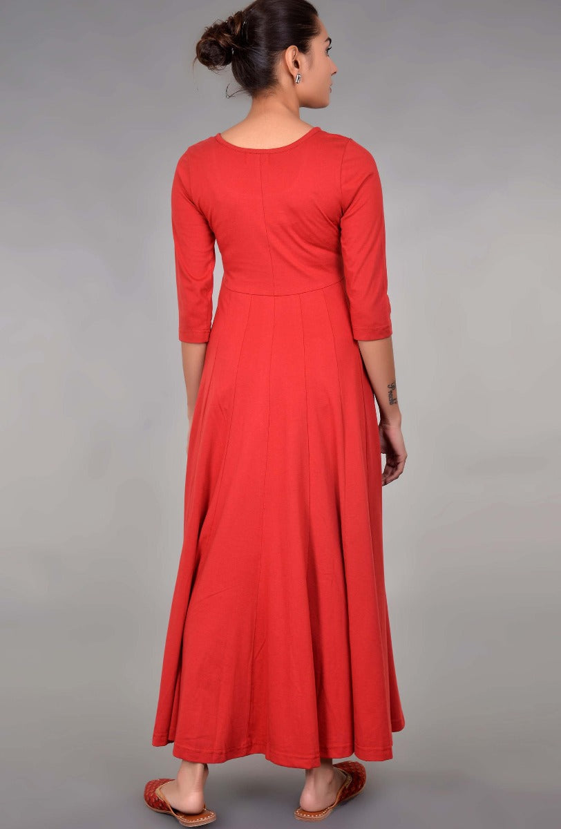 Knit Angrakha with Tikki