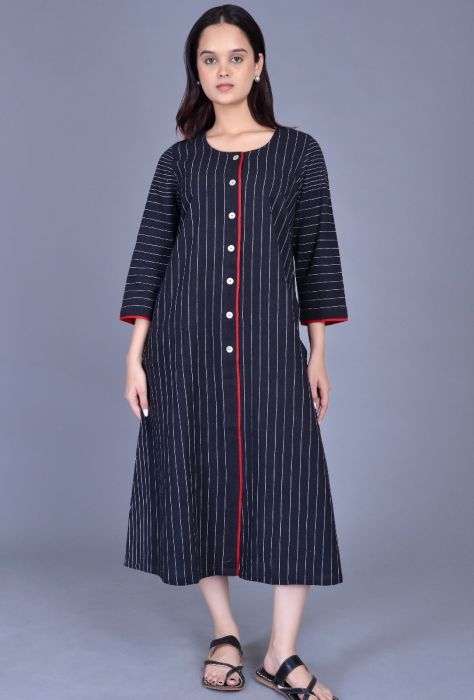 Black Bhujodi Dress