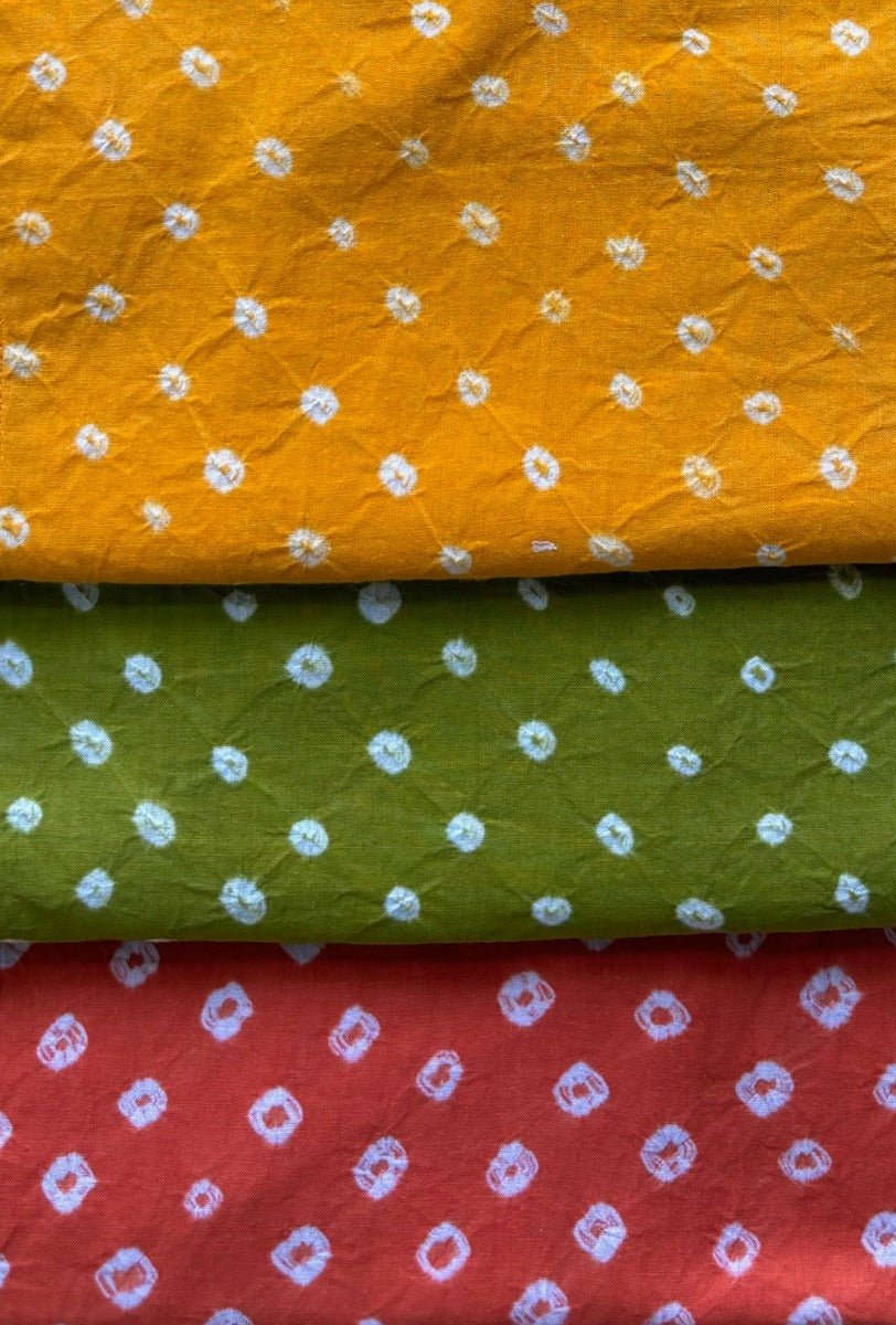 Applique Bandhani Kurta