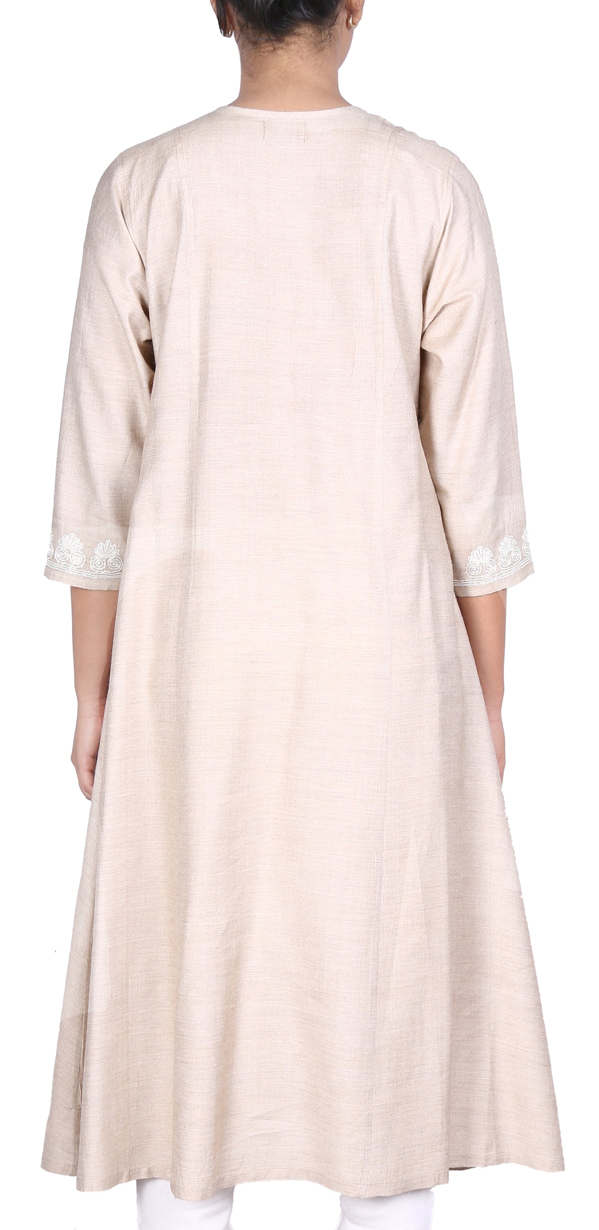 Embroidered Flare Kurta Set