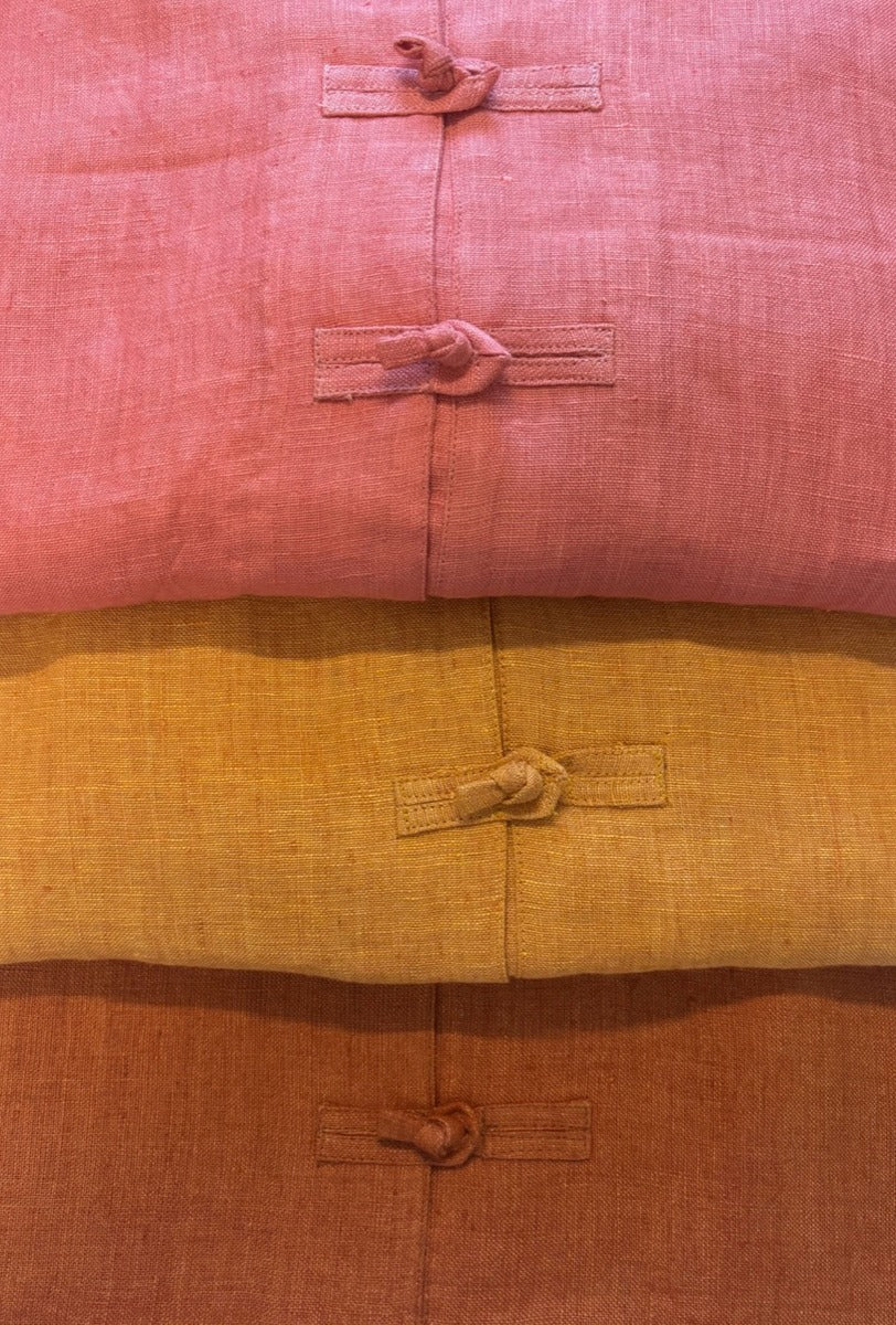 Linen Sleeveless Ensemble