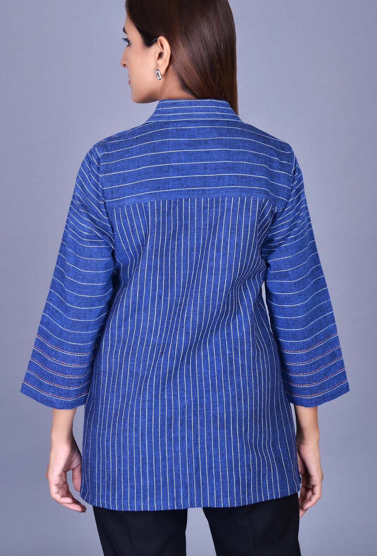Blue cotton Shirt