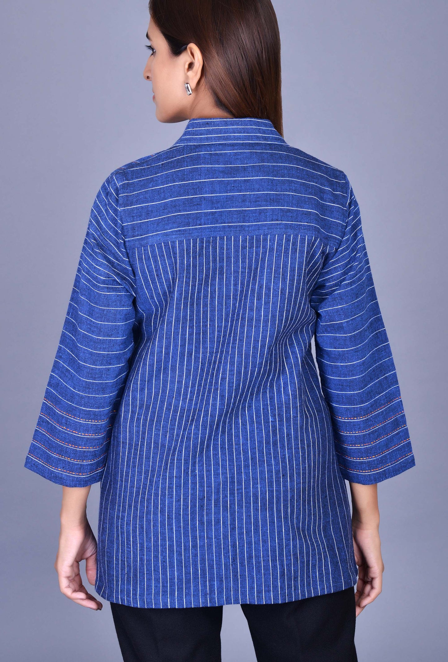 Blue cotton Shirt
