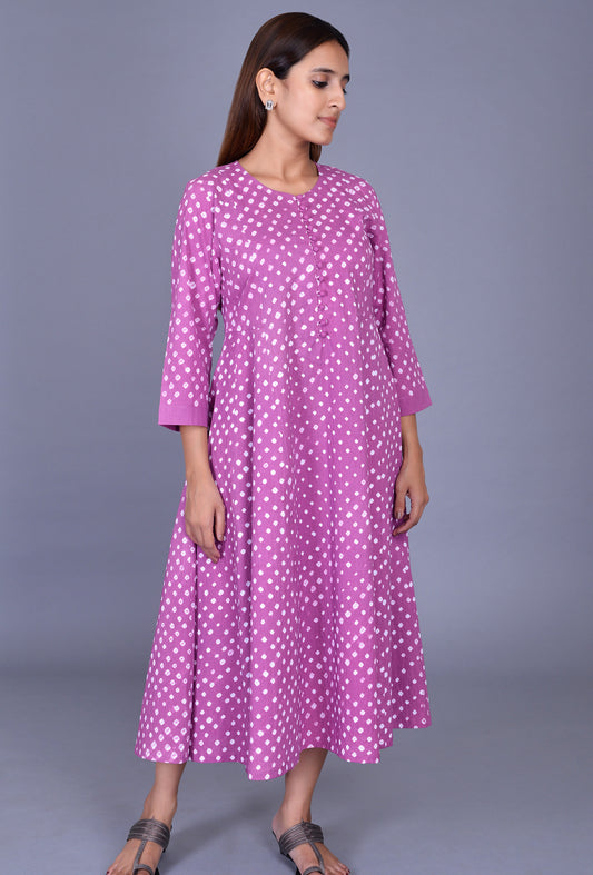 Bandhani Kali Dress